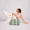 Sac à langer Charlie Velours Vert d'eau Hindbag Produit 3