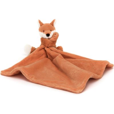 Doudou plat Bashful Renard (34 cm)  par Jellycat