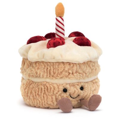 Peluche Amuseable Gâteau d'anniversaire (16 cm)  par Jellycat
