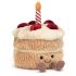 Peluche Amuseable Gâteau d'anniversaire (16 cm) - Jellycat