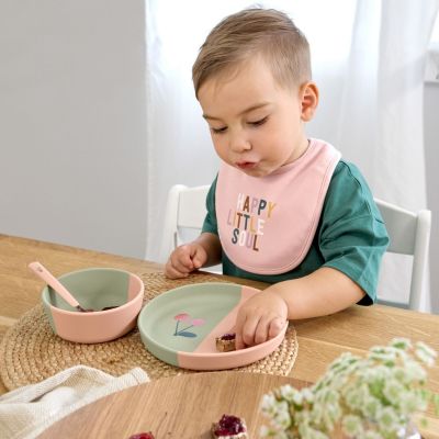 Assiette en silicone Happy Fruits Cerise