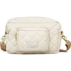 Petit sac à langer Classic Stripes Camel - Cam Cam Copenhagen