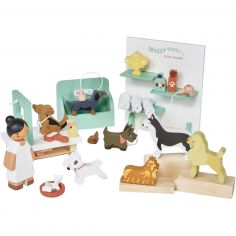 Set salon de toilettage pour chiens Waggy Tails - Tender Leaf