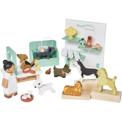 Set salon de toilettage pour chiens Waggy Tails  par Tender Leaf