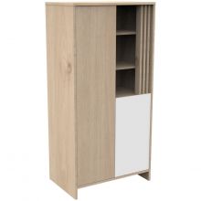 Armoire de 2 portes Tokyo blanc  par Sauthon mobilier