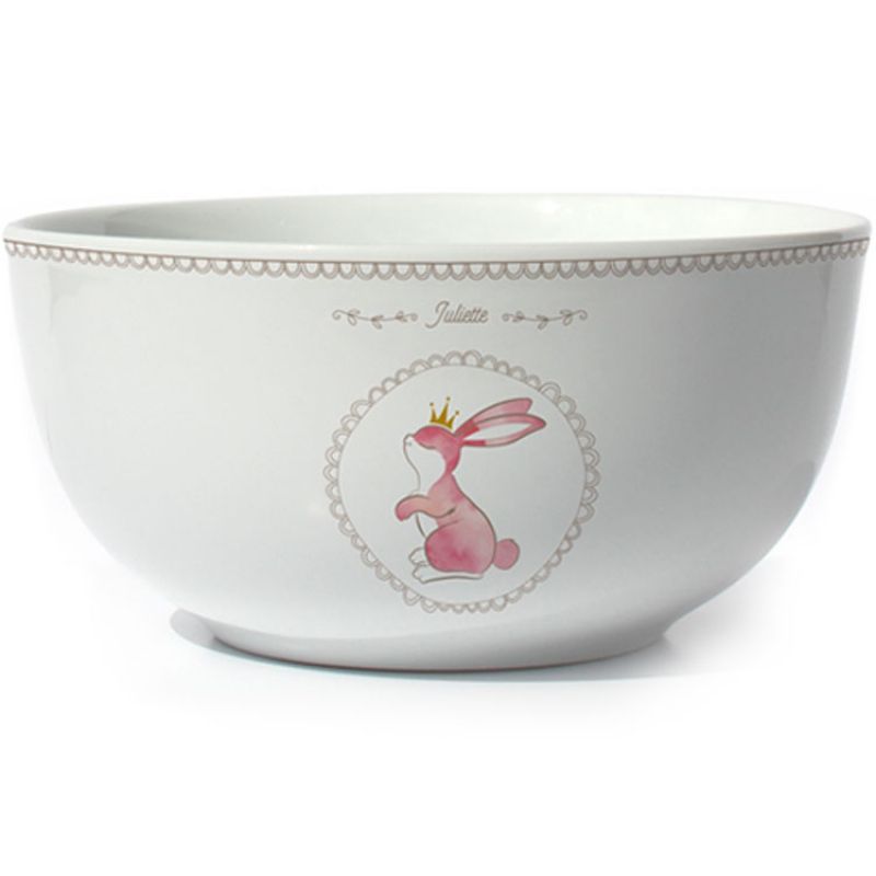 Bol en porcelaine Lapin (personnalisable) Gaëlle Duval
