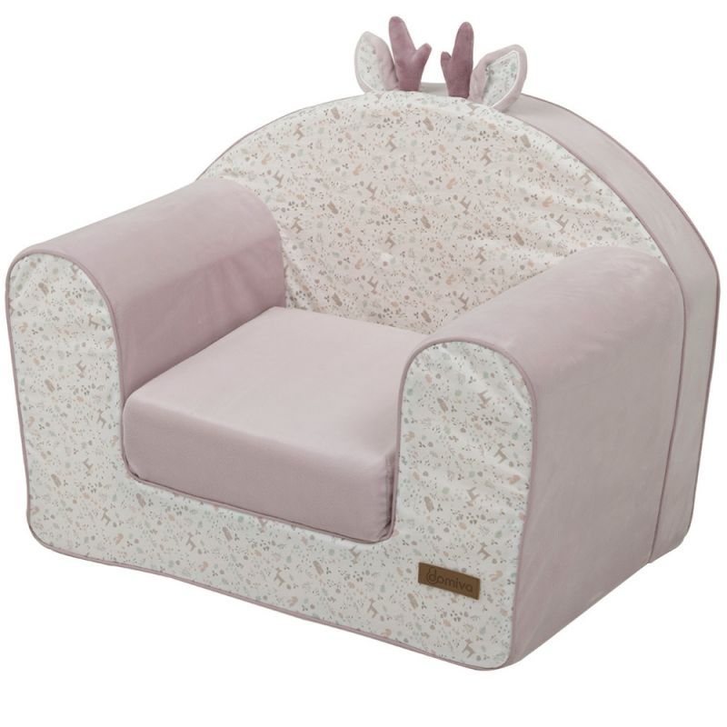 Fauteuil club convertible Lilas - Reconditionné Domiva