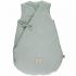 Gigoteuse chaude Cloud coton bio White bubble Aqua TOG 3,5 (65 cm) - Nobodinoz Gigoteuse chaude Cloud coton bio White bubble Aqua TOG 3,5 (65 cm) - Nobodinoz