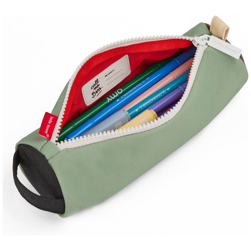 Trousse scolaire ronde Mini Pistache Hello Hossy Produit 4