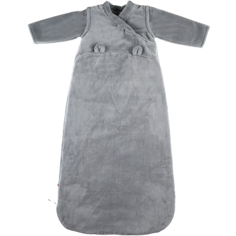 Gigoteuse chaude évolutive Groloudoux Mix & Match gris clair TOG 2-3,5 (90-110 cm) Noukie's