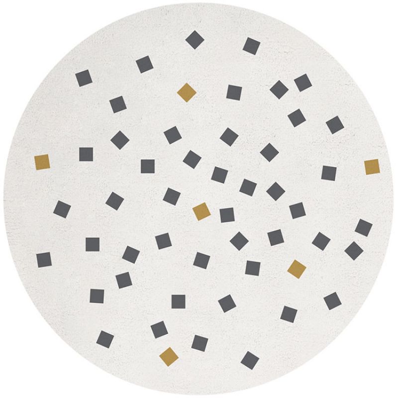 Tapis coton imprimé petits carrés (150 cm) Lilipinso