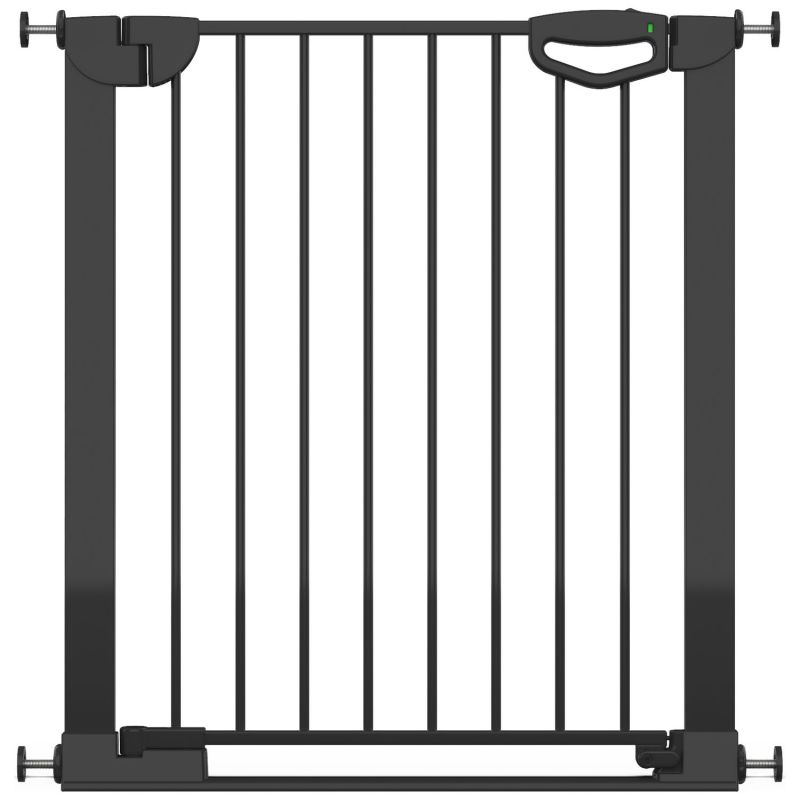 Barrière de sécurité Easylock Flatstep Noire (76 à 83 cm) Geuther Produit 1