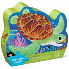 Puzzle Tortue de mer (36 pièces) - Crocodile Creek