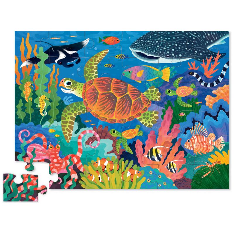 Puzzle Tortue de mer (36 pièces) Crocodile Creek Produit 3