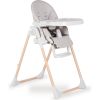 Chaise haute Papum Blanc/Naturel  par Quax