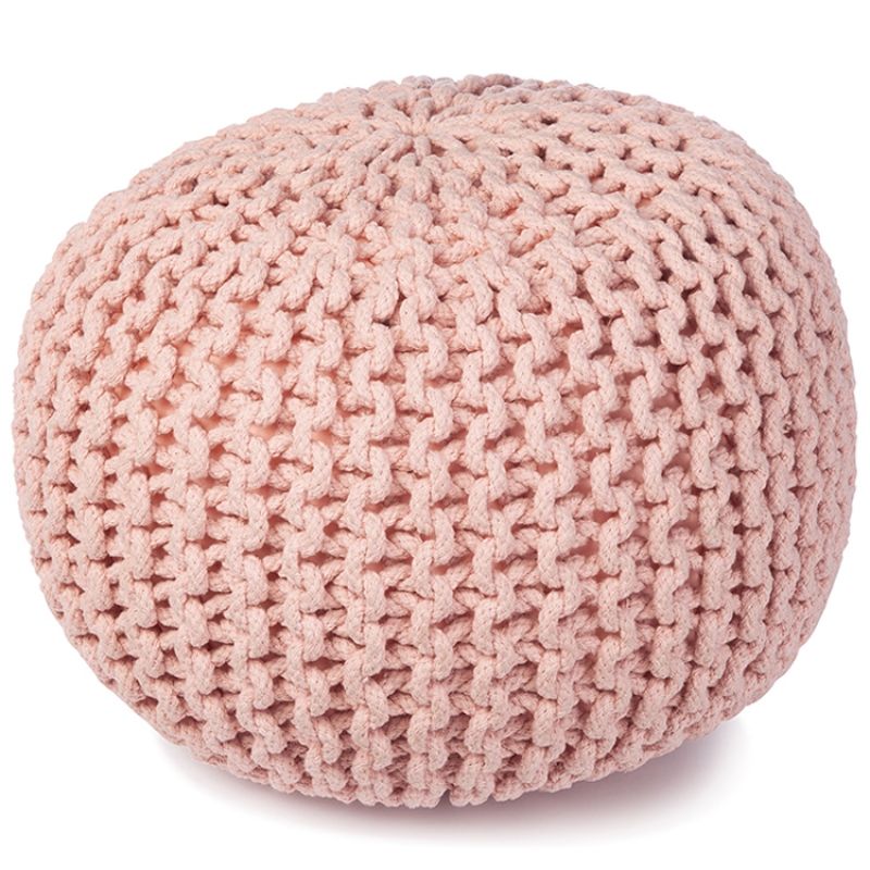 Pouf Bundy rose Kids Depot