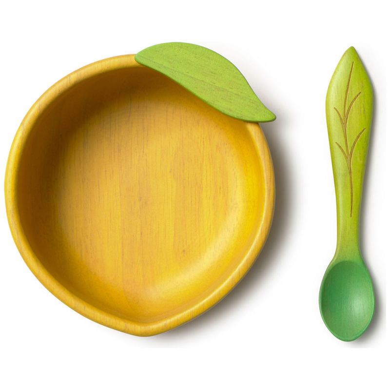 Set bol et cuillère Lou le citron Oli & Carol Produit 1