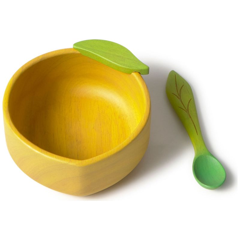 Set bol et cuillère Lou le citron Oli & Carol Produit 3