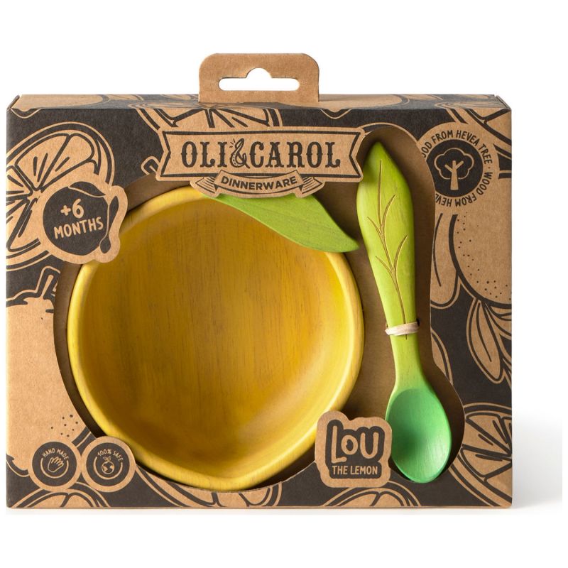 Set bol et cuillère Lou the Lemon Oli & Carol Packaging 9