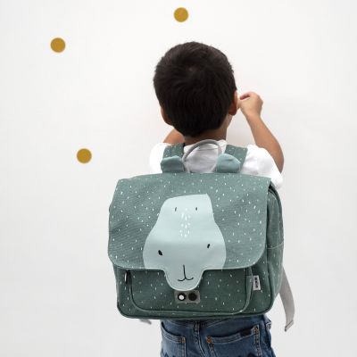 Cartable A4 maternelle hippopotame Mr. Hippo