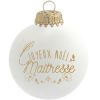 Boule de Noël Joyeux Noël Maîtresse - Reconditionné - Baubels