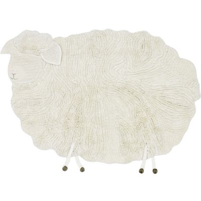 Tapis en laine Pink Nose Sheep (120 x 170 cm)  par Lorena Canals