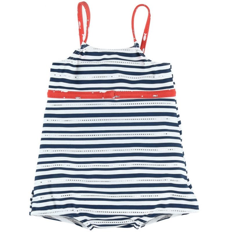Maillot de bain 1 pièce rayé Ocean girl (9-12 mois) Archimède