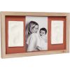 Cadre photo 2 empreintes Rainbow Terracotta  par Petit Artichaut