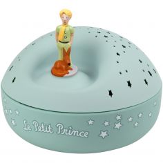 Veilleuse projecteur d'étoiles musical Le Petit Prince (12 cm)