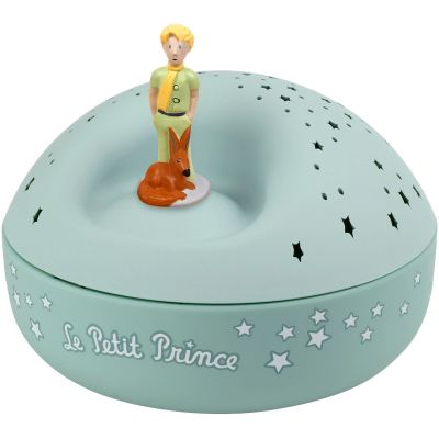 Veilleuse projecteur d'étoiles musical Le Petit Prince (12 cm)  par Trousselier