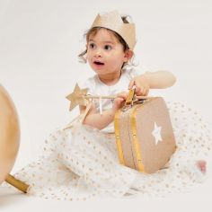 Couronne à paillettes Dorée