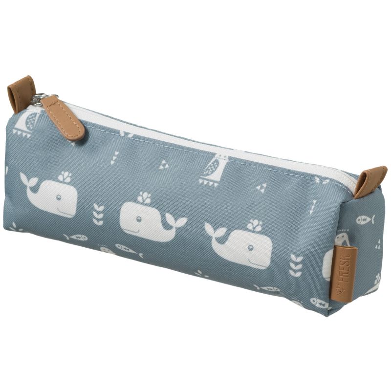 Trousse scolaire Baleine bleue Fresk Produit 1 grande taille