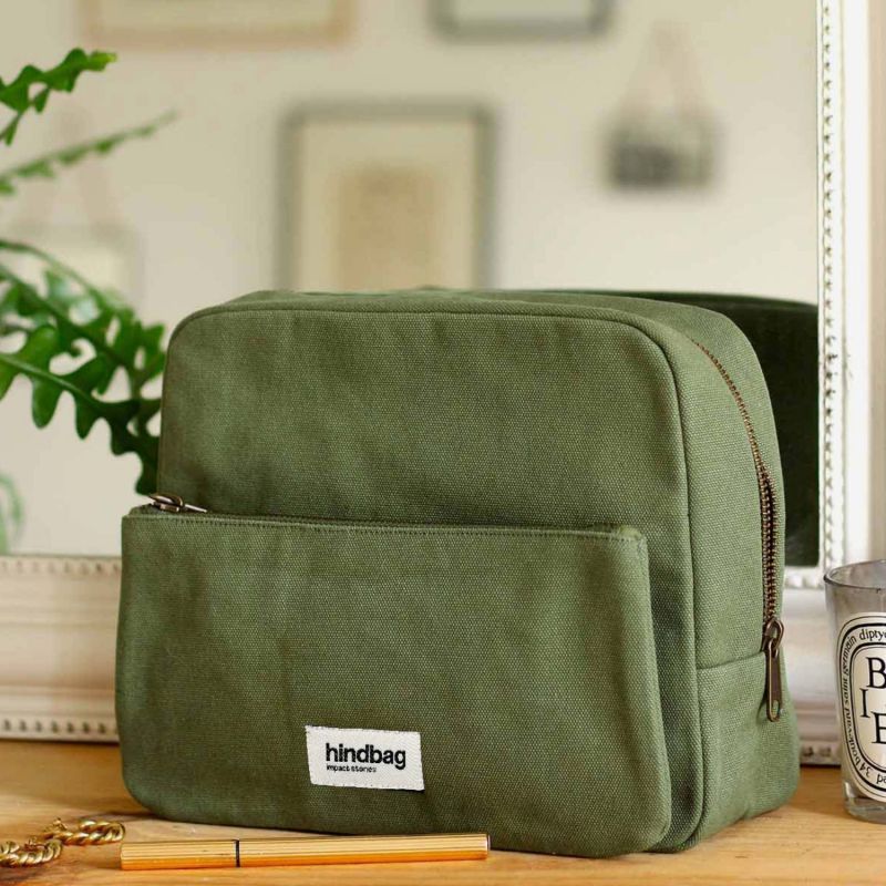 Trousse de toilette XL Alix Olive Hindbag Ambiance 2