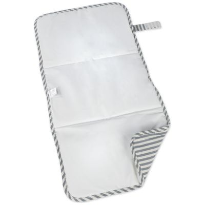 Tapis à langer Praliné Rayures Matcha