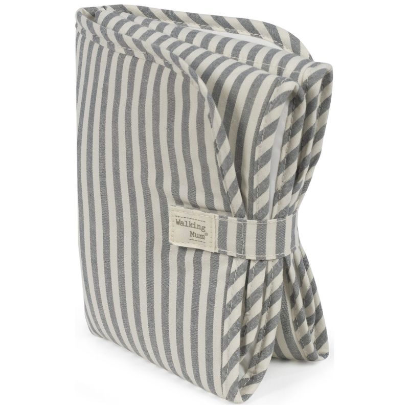 Tapis à langer Praliné Rayures Matcha Walking Mum Produit 4
