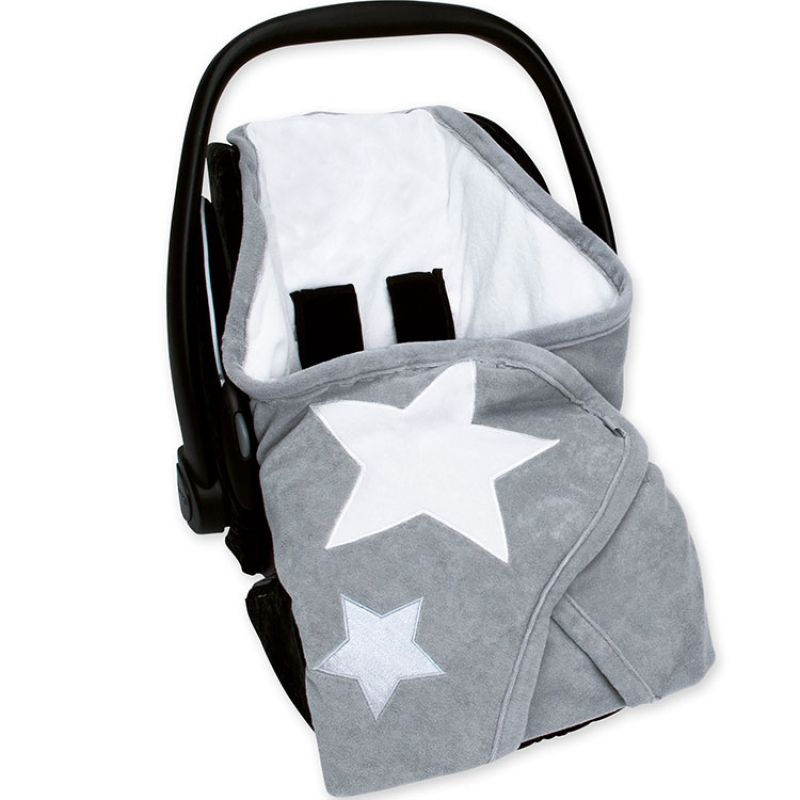 Couverture nomade légère Biside Stary frost (90 x 90 cm) Bemini