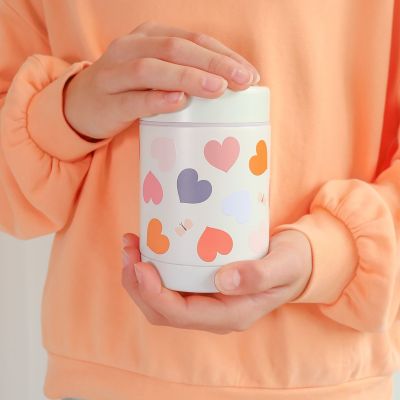 Boîte à repas isotherme Cœurs A Little Lovely Company