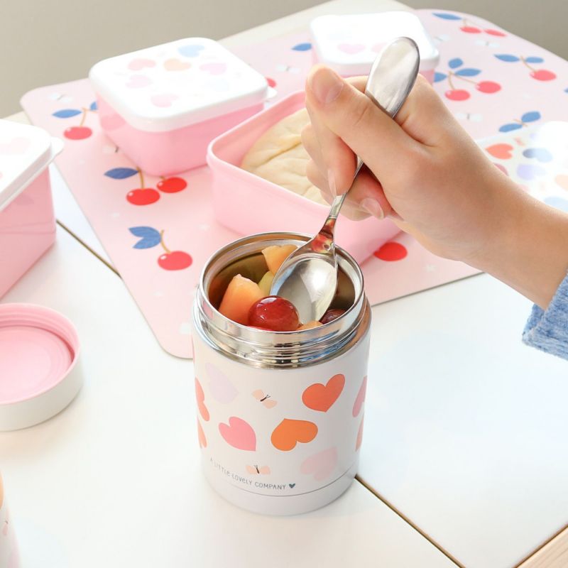 Boîte à repas isotherme Cœurs A Little Lovely Company Ambiance 6