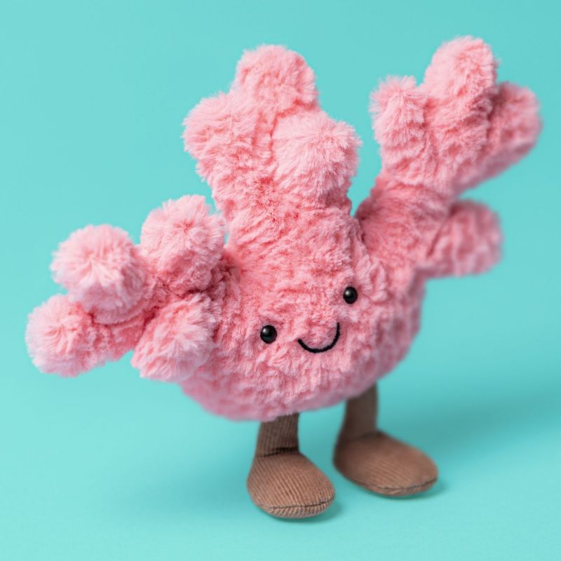 Peluche Amuseable Corail (16 cm) Jellycat Ambiance 2