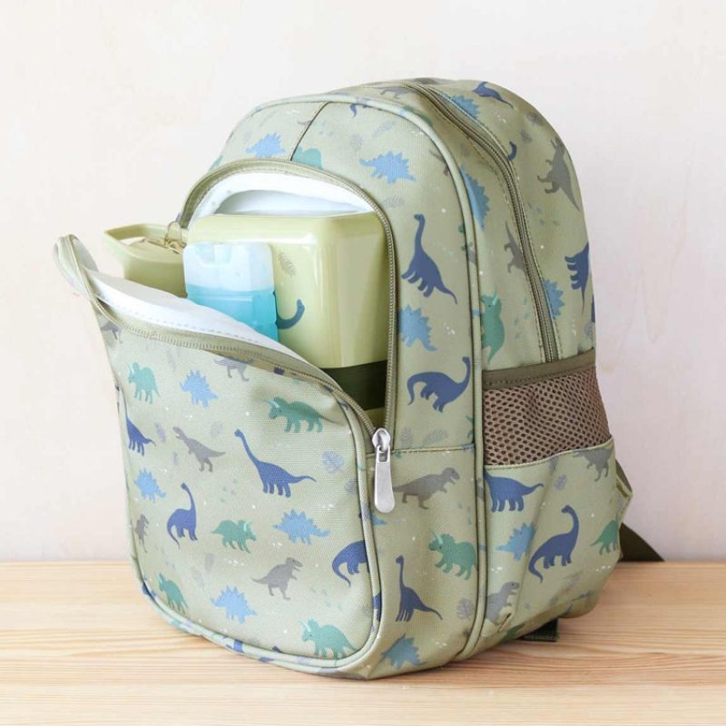 Sac à dos avec poche isotherme Dinosaure A Little Lovely Company Produit 4