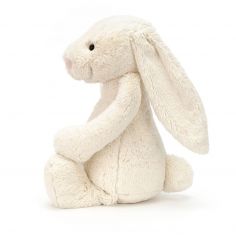 Peluche géante Bashful Lapin crème (51 cm)