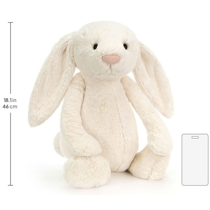 Peluche géante Bashful Lapin crème (51 cm) Jellycat Produit 4