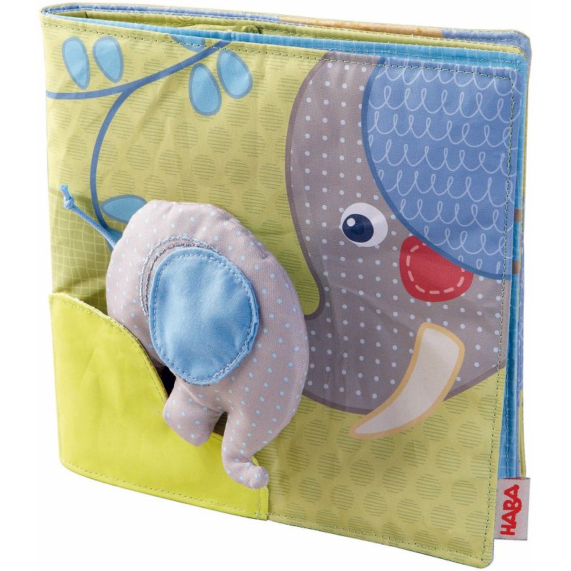 Livre bébé en tissu Eléphant Egon Haba