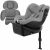 Variation Stone Grey du produit Siège-auto Sirona G i-Size avec insert nouveau-né Stone Grey mid grey (Groupe 0/1) de la marque Cybex