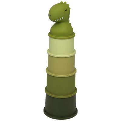 Jouets de bain gobelets empilables Mr. Dino