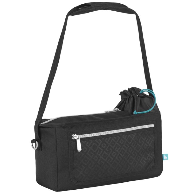 Sac à poussette avec poche isotherme Noir Babymoov