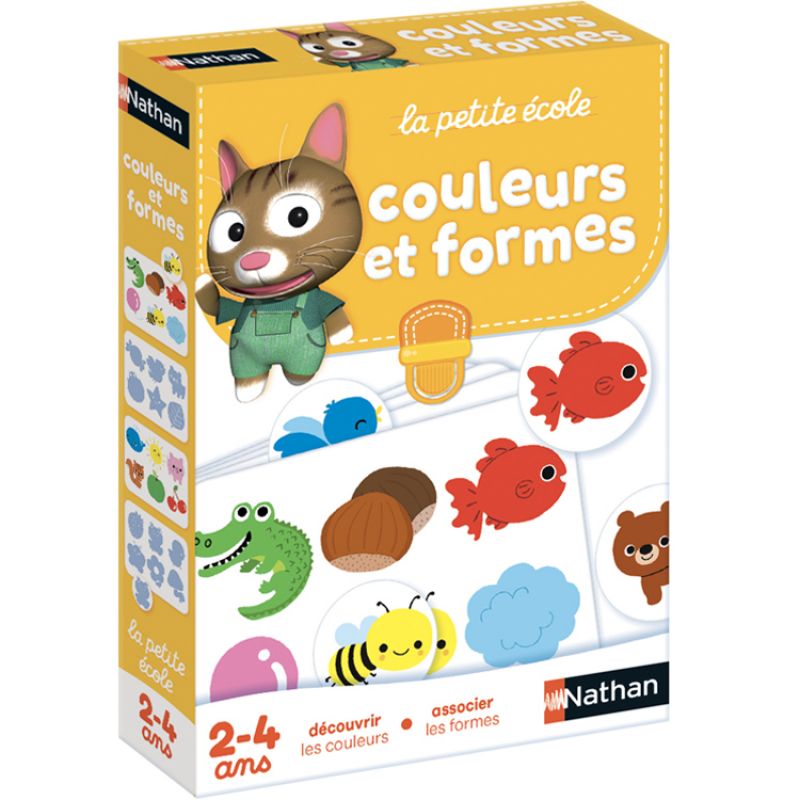 Jeu éducatif Couleurs et formes Nathan