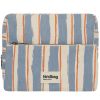 Trousse de toilette XL Alix Rayures Larges Bleu Hindbag Produit 1