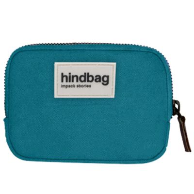 Porte-monnaie Lili Bleu Paon Hindbag