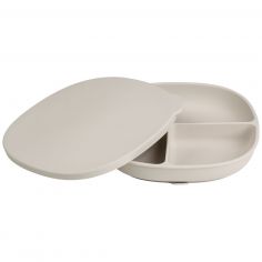 Assiette à ventouse et couvercle Latte - B.Box